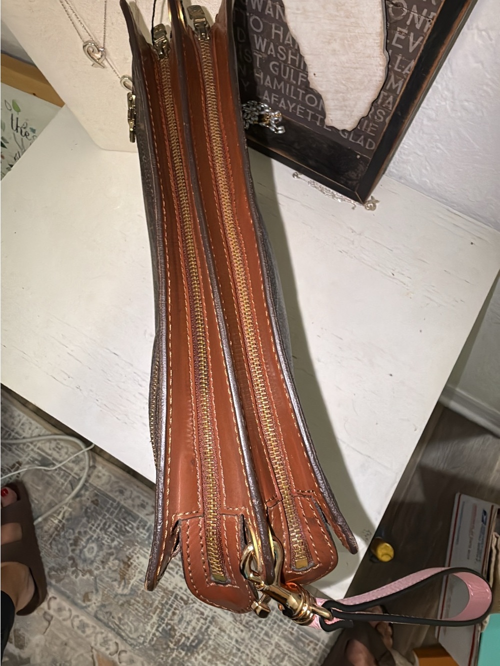 Vintage Louis Vuitton monogram Angian shoulder bag authenticated !! - Picture 6 of 16